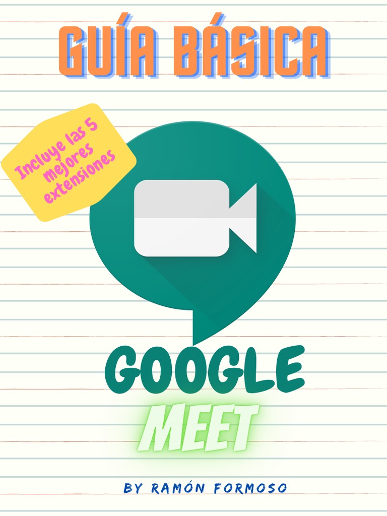 Guía Básica para Usar Google Meet | PDF | Ventana (informática) | Software