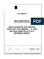 Procedimiento Hot Tap Final