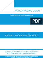 Macam-Macam Kamera Video