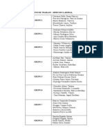 Grupos de Trabajo - Laboral