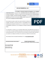 Acta 119 - Julio Rafael Del Castillo Lozano PDF