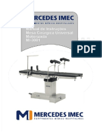 MESA CIRÚRGICA Mercedes-Imec MI-3001 - MU