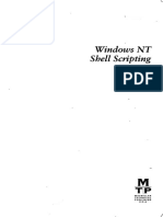 Window NT Shell Scripting PDF