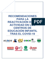 Guía de Recomendaciones Educación Infantil Privada Final PDF