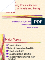 Systems Analysis and Design Kendall and Kendall Fifth Edition