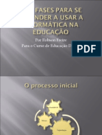 As 4 fases para se aprender a usar informatica na educação