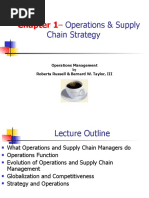 Chapter 1-: Operations & Supply Chain Strategy