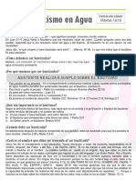 Bautismo en Agua Maestro PDF