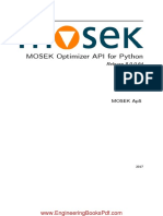 MOSEK Optimizer API For Python PDF