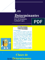 Layhonel Lopez. Los Determinantes