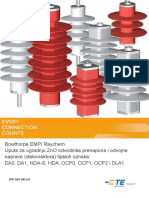EPP 1267 HR 5 - 11 Uputa Za Ugradnju I Održavanje SN Odvodnika Prenapona Do 42 KV