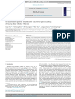 An Automated Guided Mechatronic Tractor For Path Tracking of Heavy-Duty Robotic Vehicles