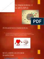 Inteligencia Emocional e Inteligencia Múltiple