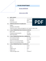 Fiches Barrages Tunisie PDF