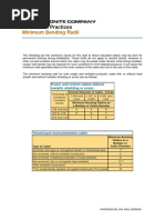 NEC Minimum Bending Radius Guidelines | PDF | Cable | Industries