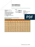 DC Resistance: General Conductor Information