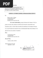 Rochester. Mayor's Office Subpoena - CORRECTED (00432839x9CCC2)