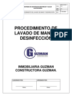 Pro-Sg-0 Procedimiento de Lavado de Mano y Desinfección