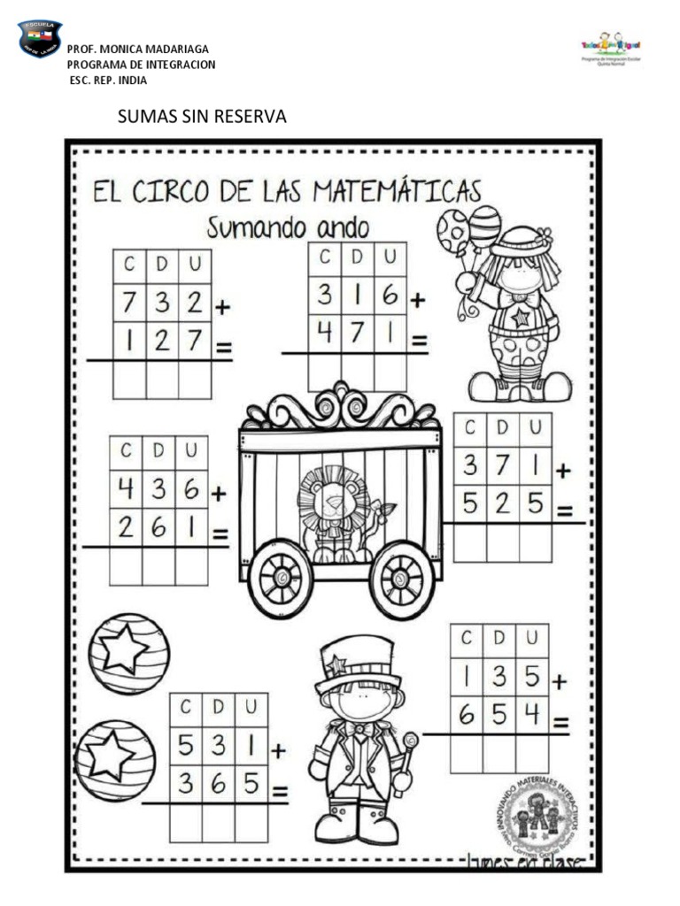 Sumas Con y Sin Reserva | PDF