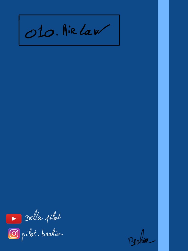 ATPL Air Law Overview and Regulations | PDF | Business | Computers