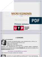 Microeconomía Generalidades