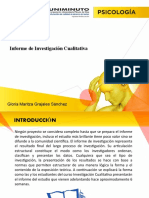 Unidad 7. Informe de Investigación Cualitativa