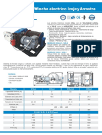 Ficha Tecnica Winche Electrico