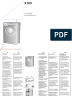 Candy GrandO GO 108 Washing Machine PDF