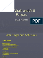 Antivirals and Anti Fungals