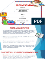 Diapositivas Texto Argumentativo