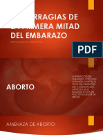 HEMORRAGIAS DE LA PRIMERA MITAD DEL EMBARAZO 2