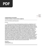 08-12-05 Letter From US House Judiciary Committee Counsel Robert Reed - Denial of Request For Hearing On Corruption of The Courts S