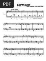 Download The Hush Sound - Lighthouse sheet music by Leena Ball SN47693204 doc pdf