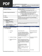 Content Standards Performance Standards: Objectives