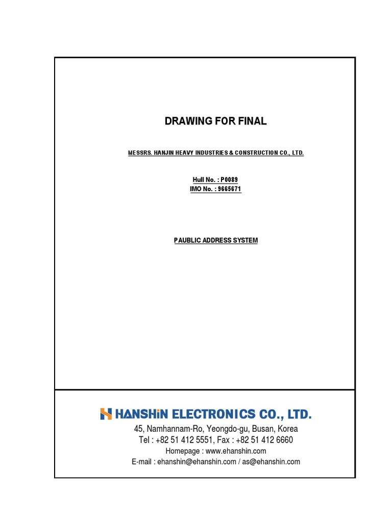 Public Address System Technical Manual | PDF | Power Supply | Frequency ...