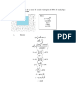 Dimensiones canal rectangular 1500lps