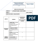 Modelo de Autoevaluación