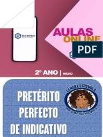 2 MÉDIO - El Verbo - Pretérito Perfecto de Indicativo PDF