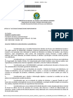 Pedido de Esclarecimentos e Providências