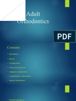 Adult Orthodontics