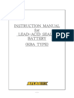 KBA Instruction Manual