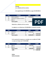 Ejercicios Contabilidad General Escenarios 1 y 2