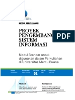 Modul Proyek Pengembangan Sistem Informasi PDF