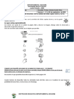 Semana 1 Grado Primerio