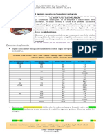 El Acento en Las Palabras