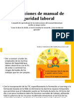 Instrucciones de Manual de Seguridad Laboral