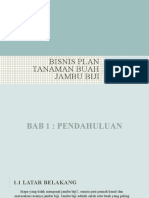 Bisnis Plan Tanaman Buah Jambu Biji