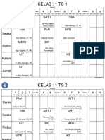 Jadwal Kuliah JTS 2020-2021 PDF