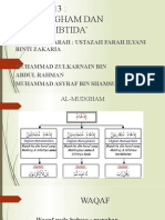 Mudgham Dan Waqaf Ibtida'