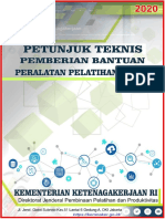 Petunjuk Teknis Bantuan Peralatan Pelatihan Kerja (Banper) Th. 2020 PDF